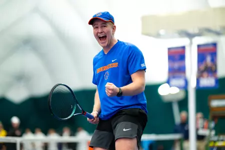 Filip Soderqvist celebrating