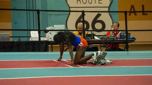 Priscilla Adu-Gyamfi setting up on the block