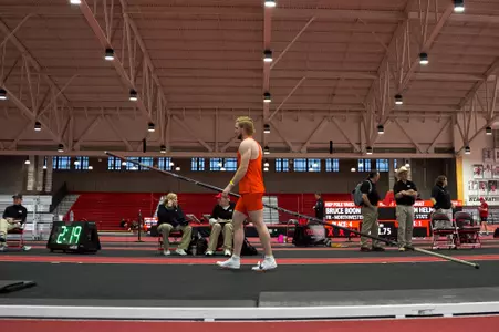 Landon Helms with the pole vault