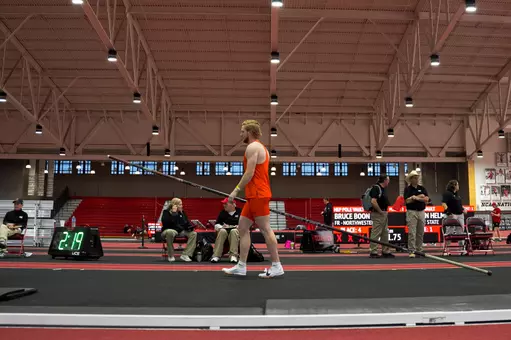 Landon Helms with the pole vault