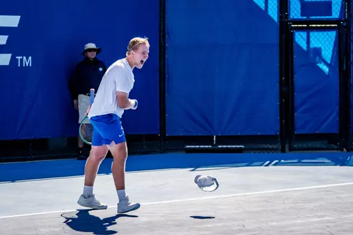 Filip Soderqvist celebrating.