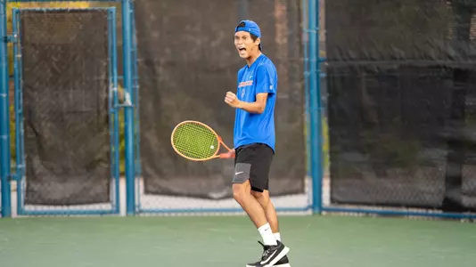 Taiyo Kurata celebrating