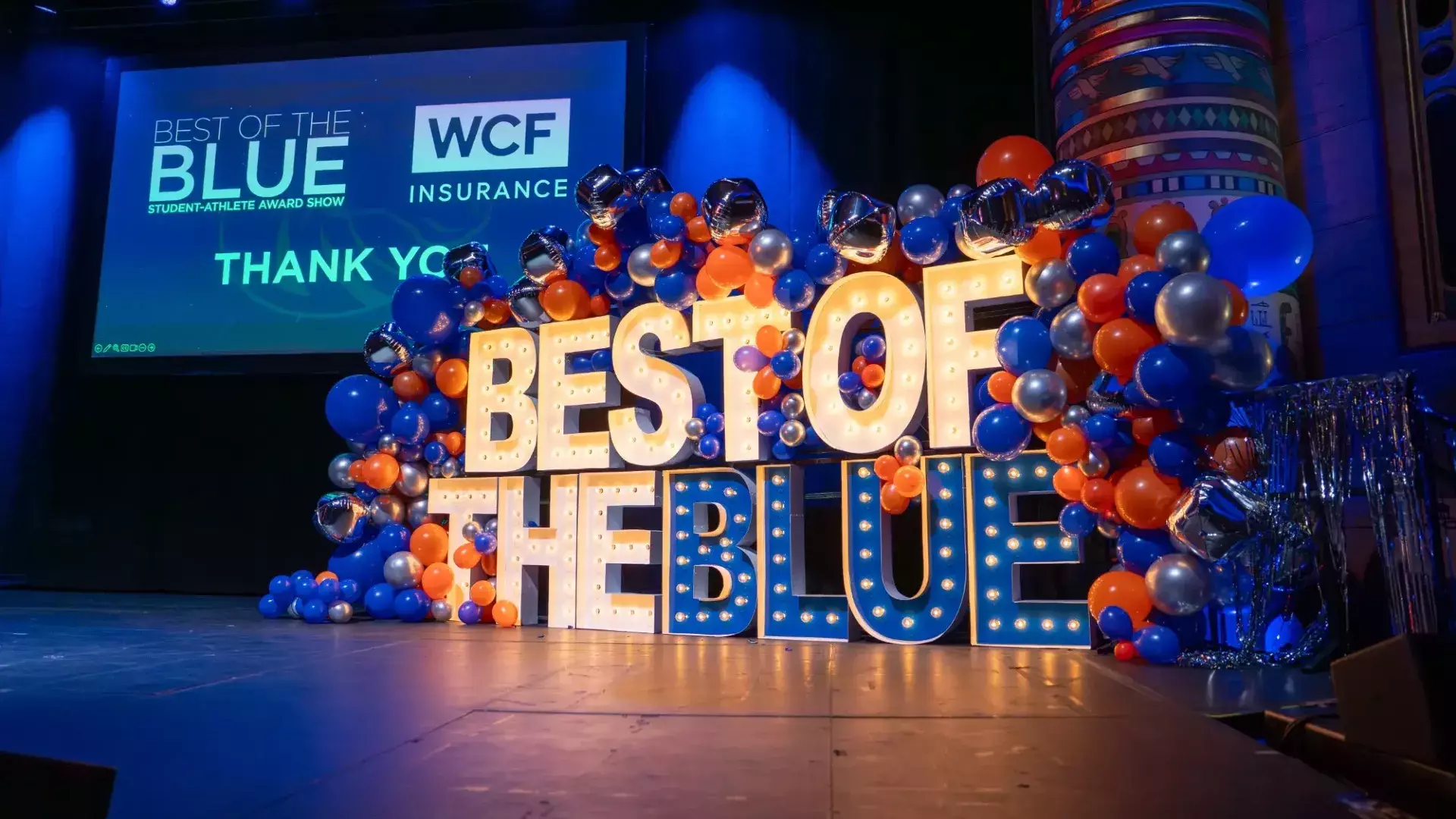 Boise State Athletics 2026 Best of the Blue at the Egyptian Theatre. Photo by Kenna Harbison