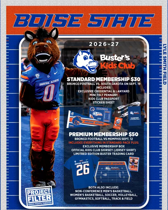 2026 Buster's Kids Club Membership Options