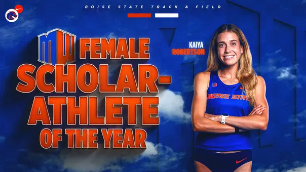 Kaiya Robertson MW Female Scholar-Athlete of the Year arms crossed