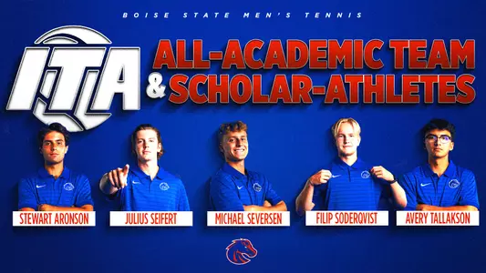Men's Tennis Earns ITA All-Academic Team and Six Scholar-Athlete Awards