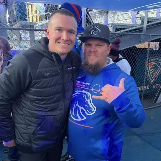 Richard with Spencer