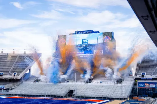 Boise State Athletics 2026 PAC-12 Launch Party at Albertsons Stadium. Photo by Kenna Harbison