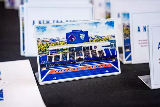 Boise State Athletics 2026 PAC-12 Launch Party at Albertsons Stadium. Photo by Kenna Harbison