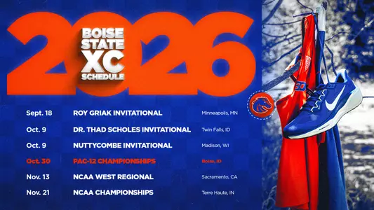 2026 XC Schedule