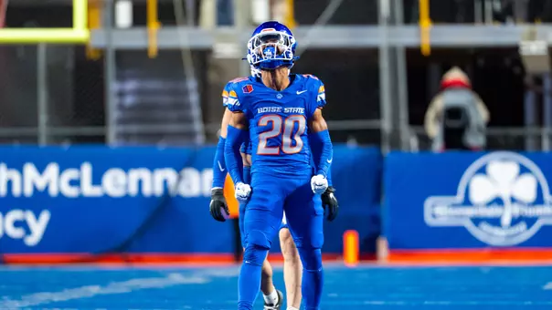 Jaden Mickey celebration on The Blue