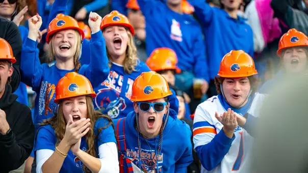 Bronco Nation vs. Colorado State. Photo courtesy of Boise State Athletics.