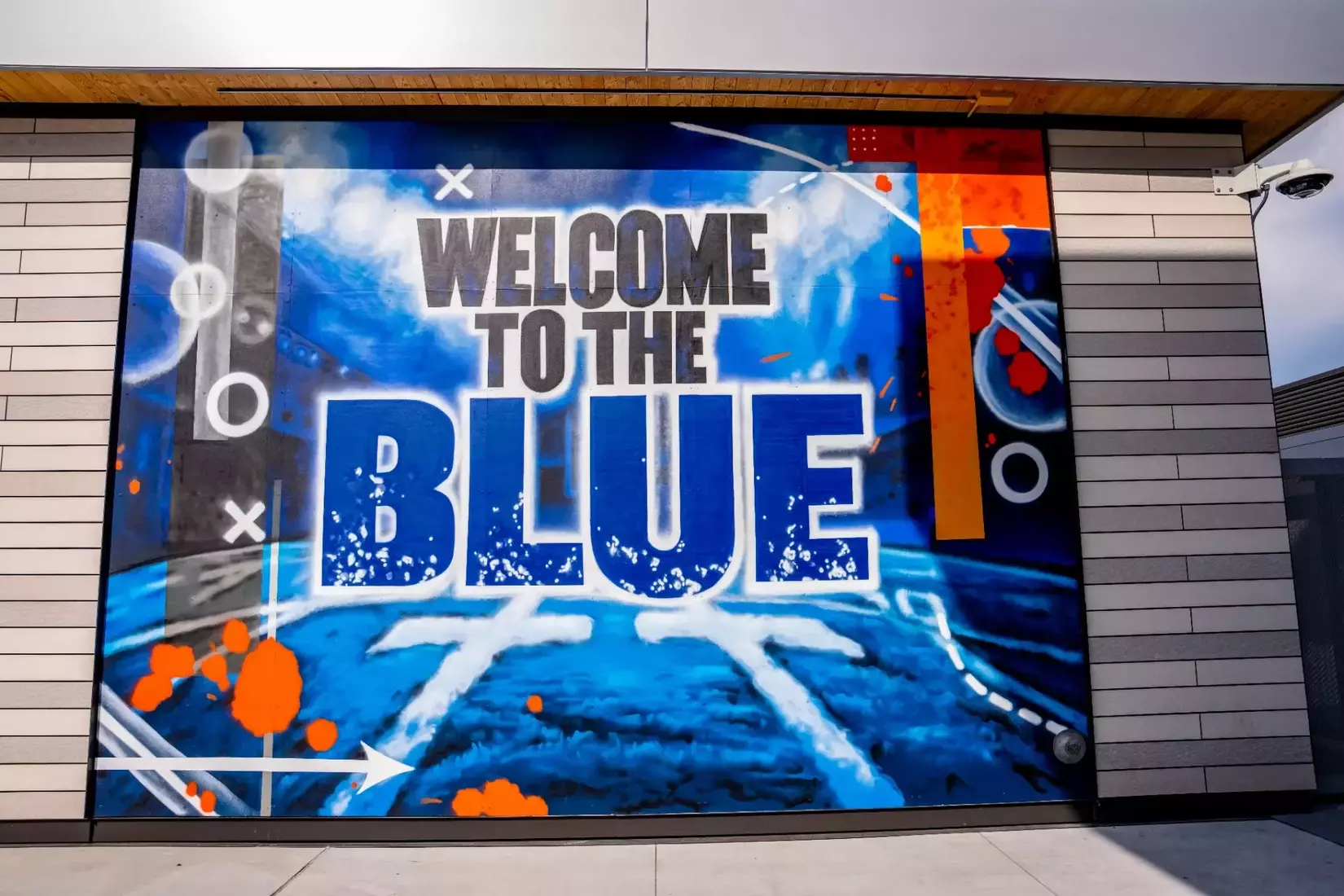 Boise State Athletics 2026 NEZ Murals. Photo by Kenna Harbison