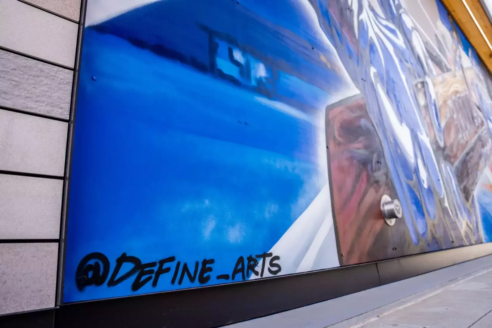 Boise State Athletics 2026 NEZ Murals. Photo by Kenna Harbison
