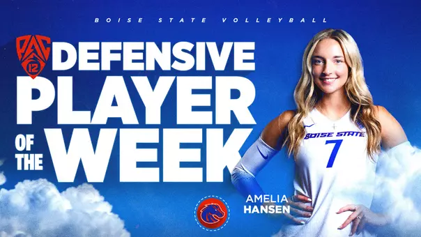 Amelia Hansen Pac-12 Defensive Player of the Week