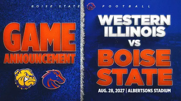 Boise State Football Game Announcement vs. Western Illinois