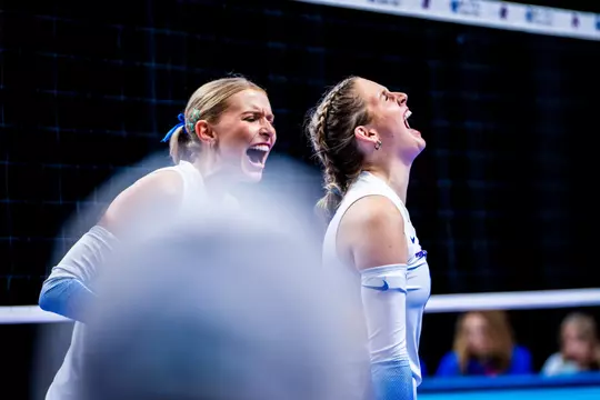 Boise State Volleyball 2026 Game vs BYU at Extra Mile Arena. Photo by Kenna Harbison