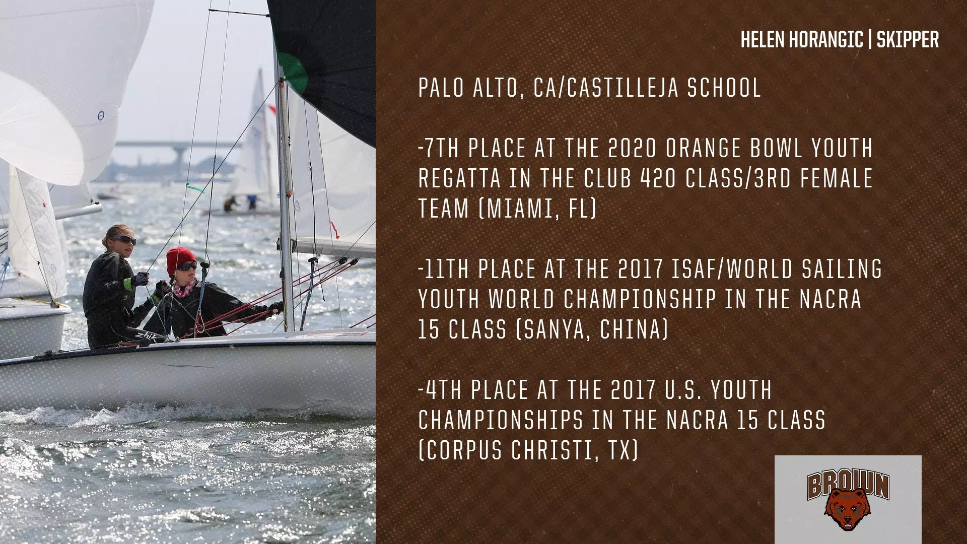 Sailing Class of 2025
