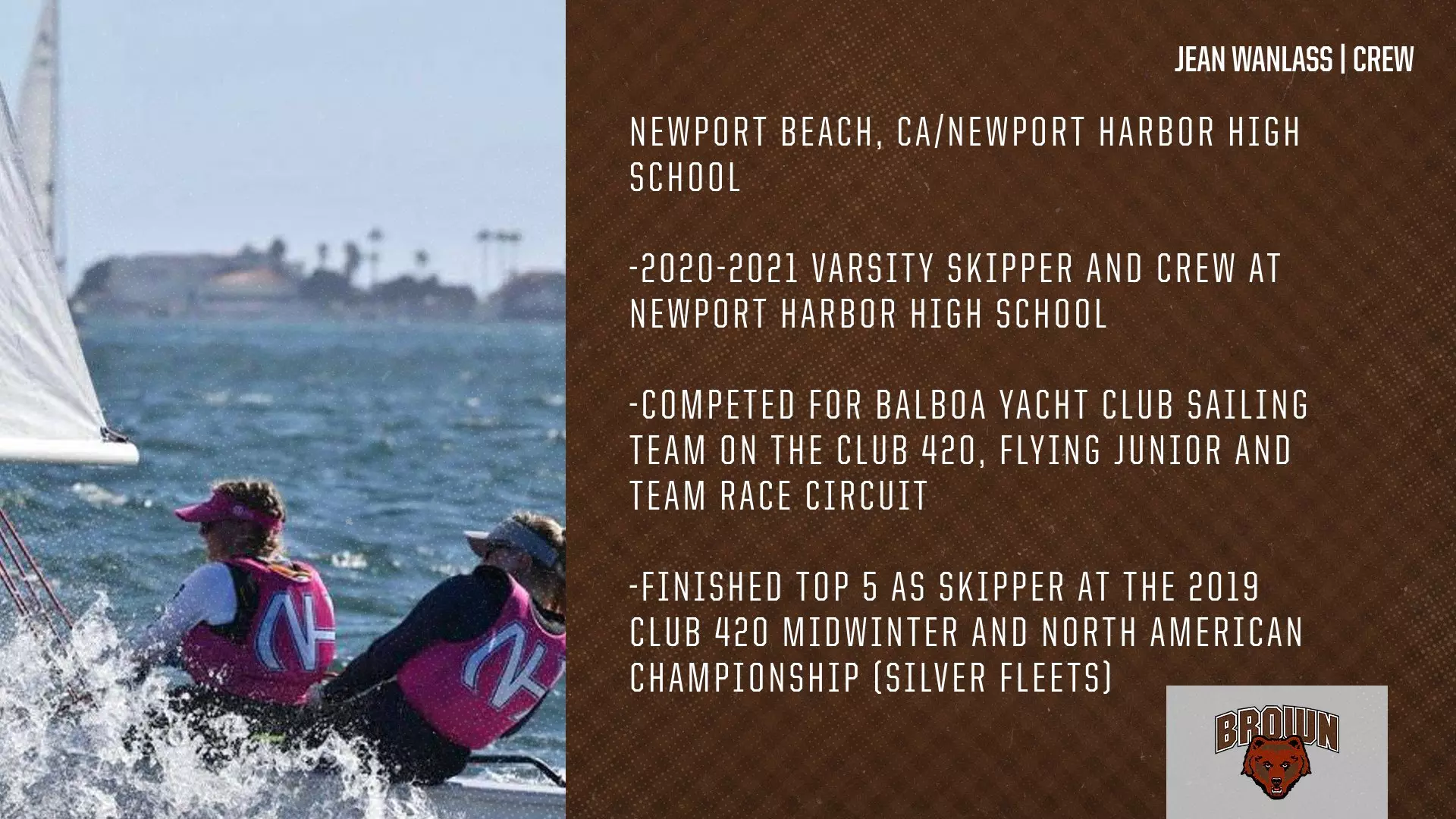 Sailing Class of 2025
