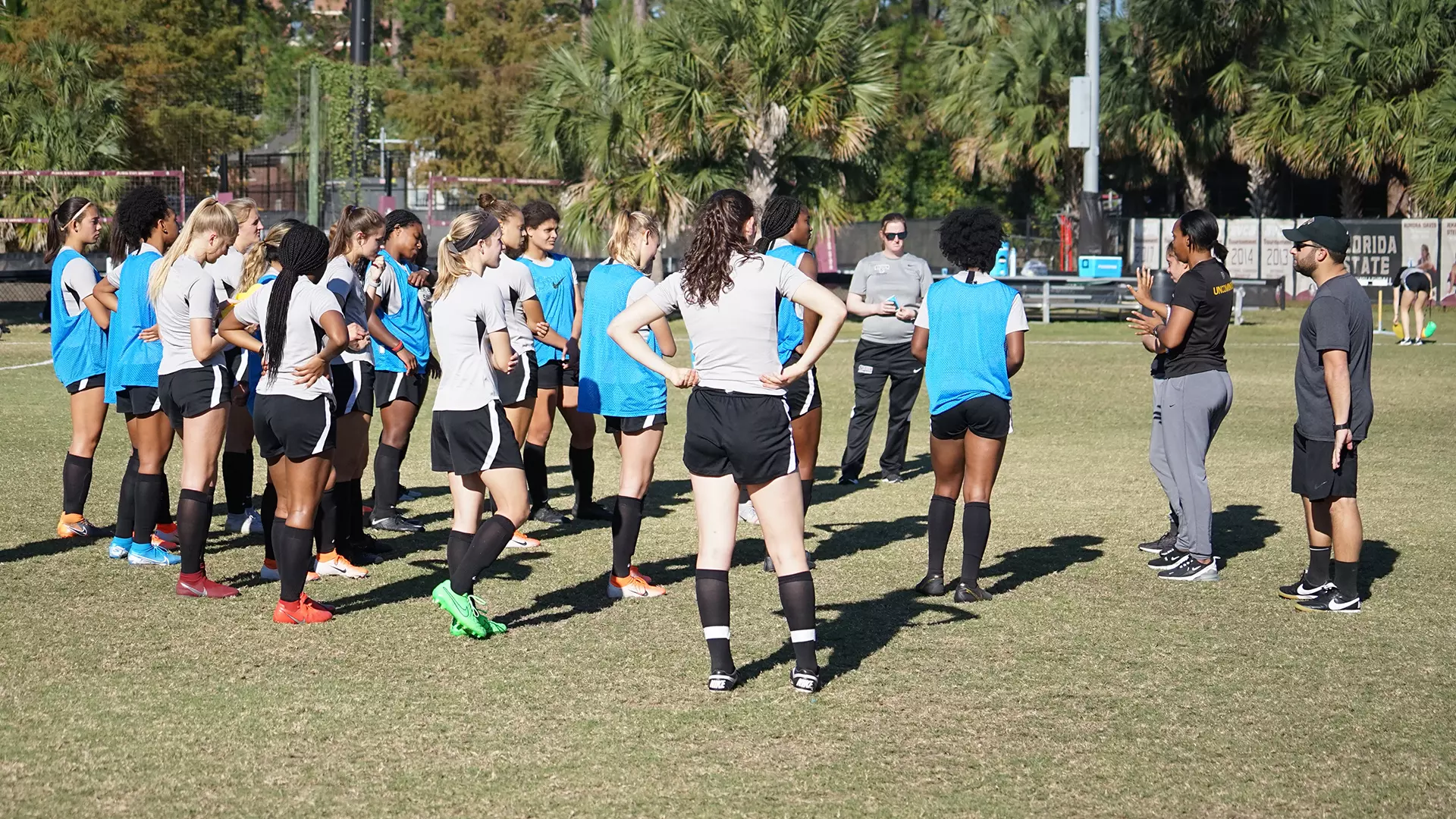 Women's soccer NCAA practice at Florida State (11/20/2019).