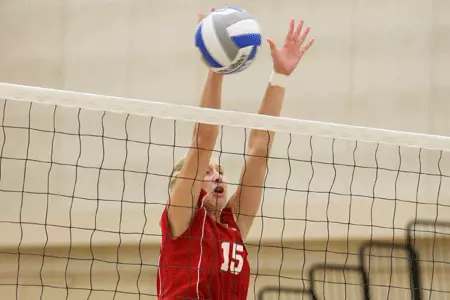 Vaughan's Seven Blocks Not Enough, Brown Falls 3-1 to Princeton Image