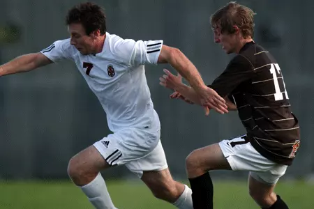 No. 15 Brown Men's Soccer Rolls by Rutgers, 3-1 Image