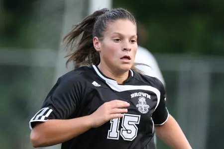 Kim and Lesbirel each Post a Goal and an Assist to Lead Bears Past URI, 3-2 Image