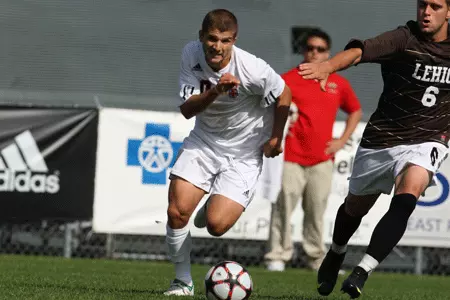 No. 23 Brown Men's Soccer Battles No. 16 BU to 3-3 Double OT Draw Image