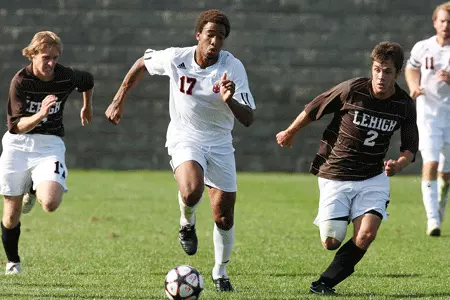 Brown Men's Soccer Ties Lehigh, 1-1, in 2009 Home Opener Image