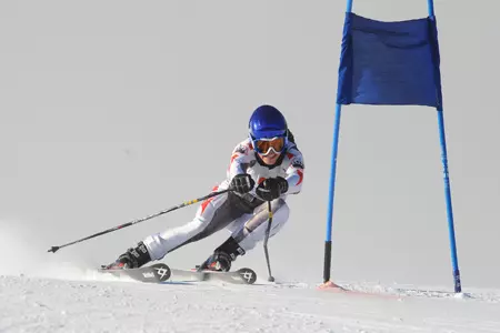 Skiing Rebounds with Giant Slalom Win at Gunstock; Takes Fourth in Slalom at Blackwater Image