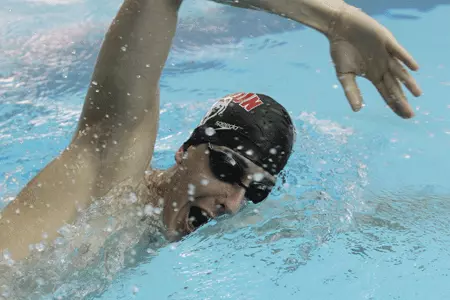 Brown Dominates in First Meet of the Season Image