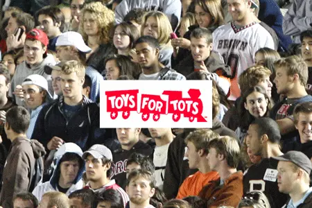 Brown Athletics Partners with Toys for Tots this Holiday Season Image