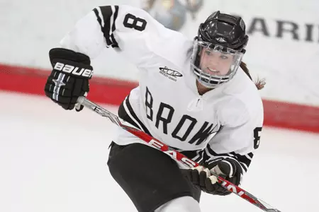Brown Wins Home Opener on Strength of Farrer's Four-Point Day Image