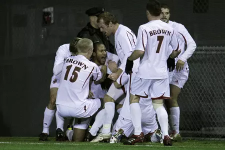 Brown Soccer Ranks 10th in Final NSCAA Rankings Image