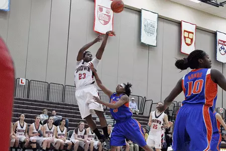 BROWN WOMEN'S BASKETBALL UPSETS FLORIDA GATORS 56-50 Image