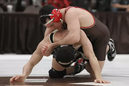 Wrestling Earns Home Split Against Boston University and Drexel Image