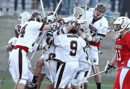 David Hawley's Overtime Goal Lifts #14 Brown Over Hartford, 13-12 Image