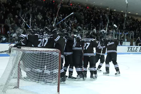 Bears Advance to ECAC Championship Tournament With 1-0 Win over #6 Yale in Deciding Game Image