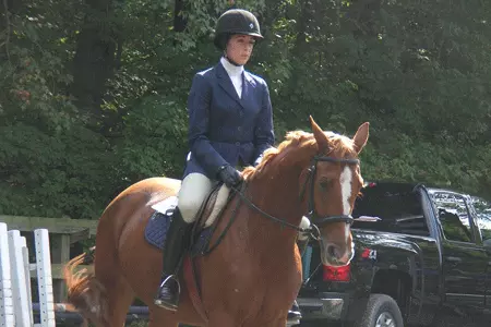 Brown Rides to Third Place at UConn Show Image