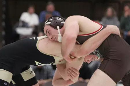Wrestling Finishes 10th at EIWA Tournament Image