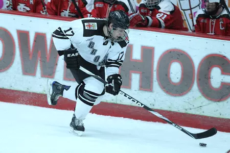 Volpatti Named Finalist for ECAC's Best Defensive Forward Award Image
