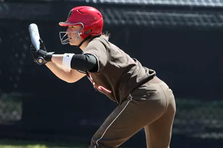 Rhode Island Takes Two from Brown Softball Image