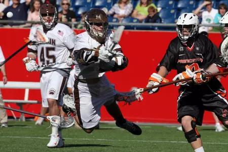 Muldoon's Overtime Goal Lifts #18 Brown To 10-9 Over Dartmouth and Ivy league Playoff Berth Image