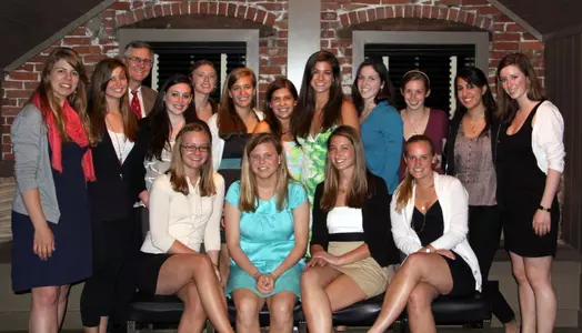Women's Squash Team Announces 2010 Award Winners, 2011 Captains, and the Class of 2014 Image