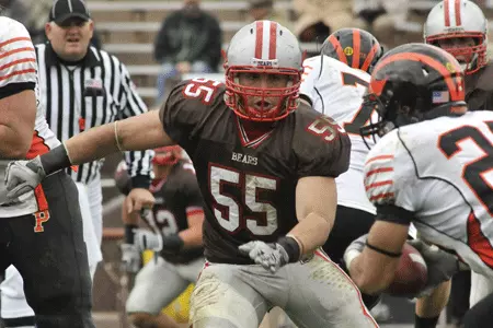 Newhall-Caballero, Serrano and Conroy Named 2010 Brown Football Captains Image