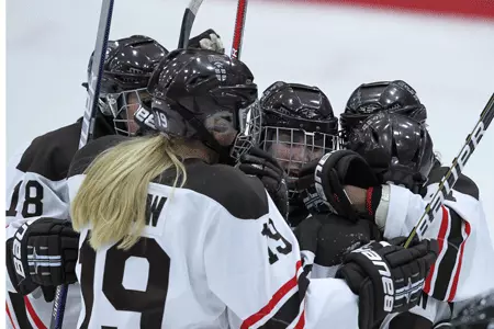 Brown Women's Hockey Returns Home to Face Ivy League Rivals Harvard and Dartmouth Image