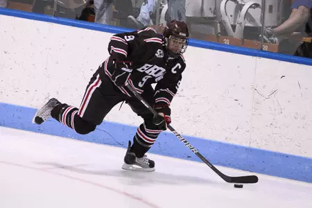 Bears Come Back from 3-2 Deficit with Pair of Third Period Goals to Defeat Harvard, 4-3 Image