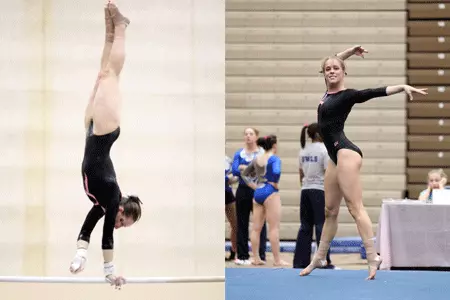 Carver-Milne Names Goddard and Siems 2012 Gymnastics Captains Image