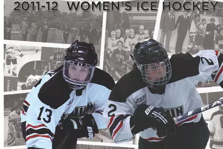 2011-12 Brown Women's Ice Hockey Interactive Magazine Now Available Image
