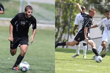 TJ Popolizio & Sam Kernan-Schloss Earn CoSIDA Capital One Academic All-District Honors Image